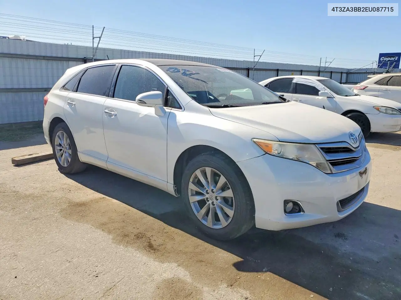 2014 Toyota Venza Xle VIN: 4T3ZA3BB2EU087715 Lot: 61937266