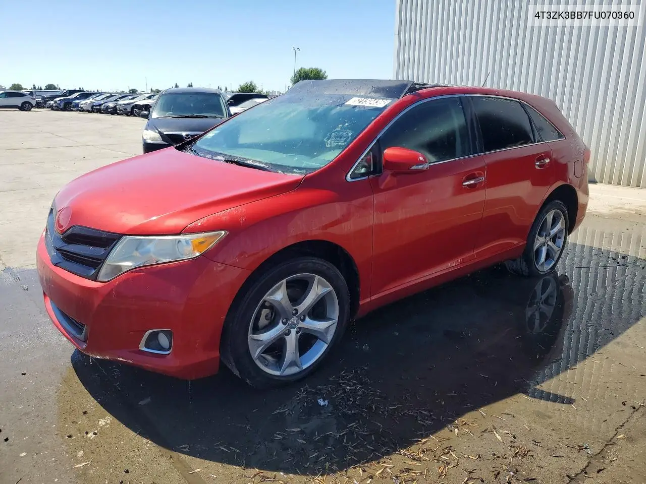 2015 Toyota Venza Xle VIN: 4T3ZK3BB7FU070360 Lot: 52150436