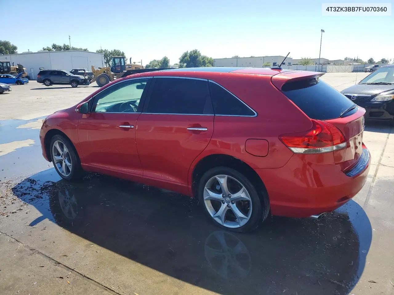 2015 Toyota Venza Xle VIN: 4T3ZK3BB7FU070360 Lot: 52150436