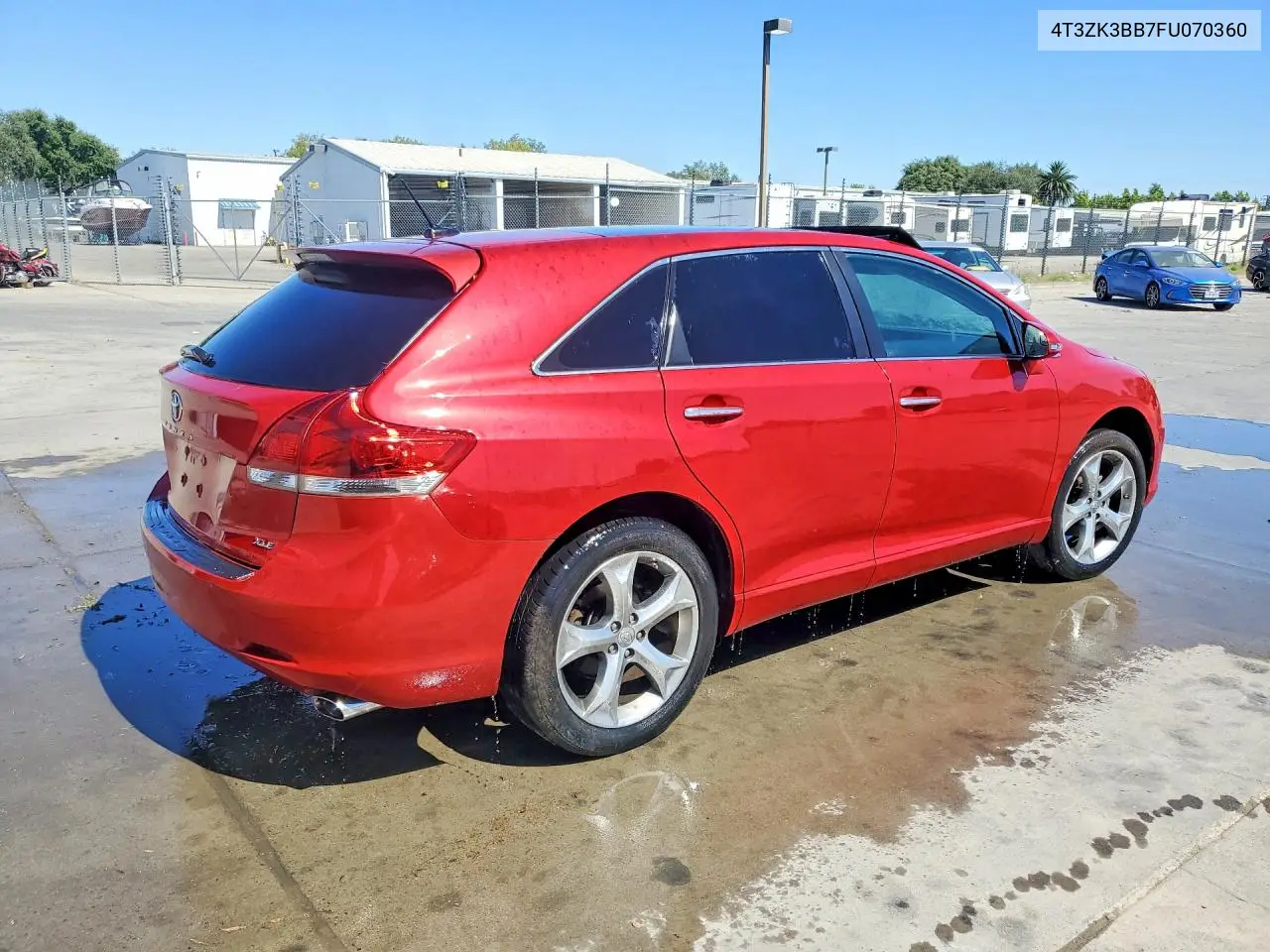 2015 Toyota Venza Xle VIN: 4T3ZK3BB7FU070360 Lot: 52150436