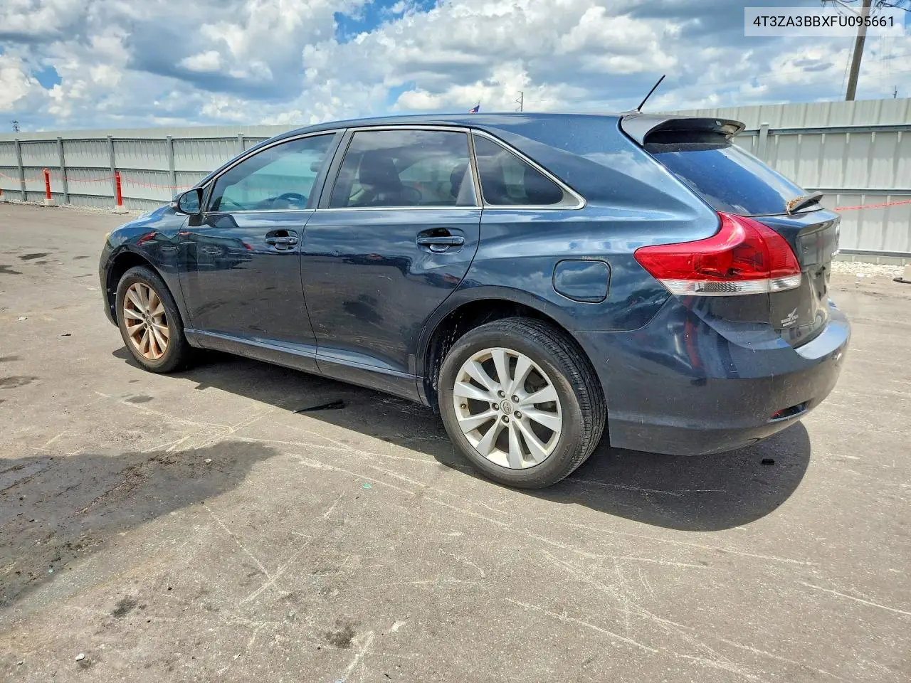 2015 Toyota Venza Le VIN: 4T3ZA3BBXFU095661 Lot: 60301136
