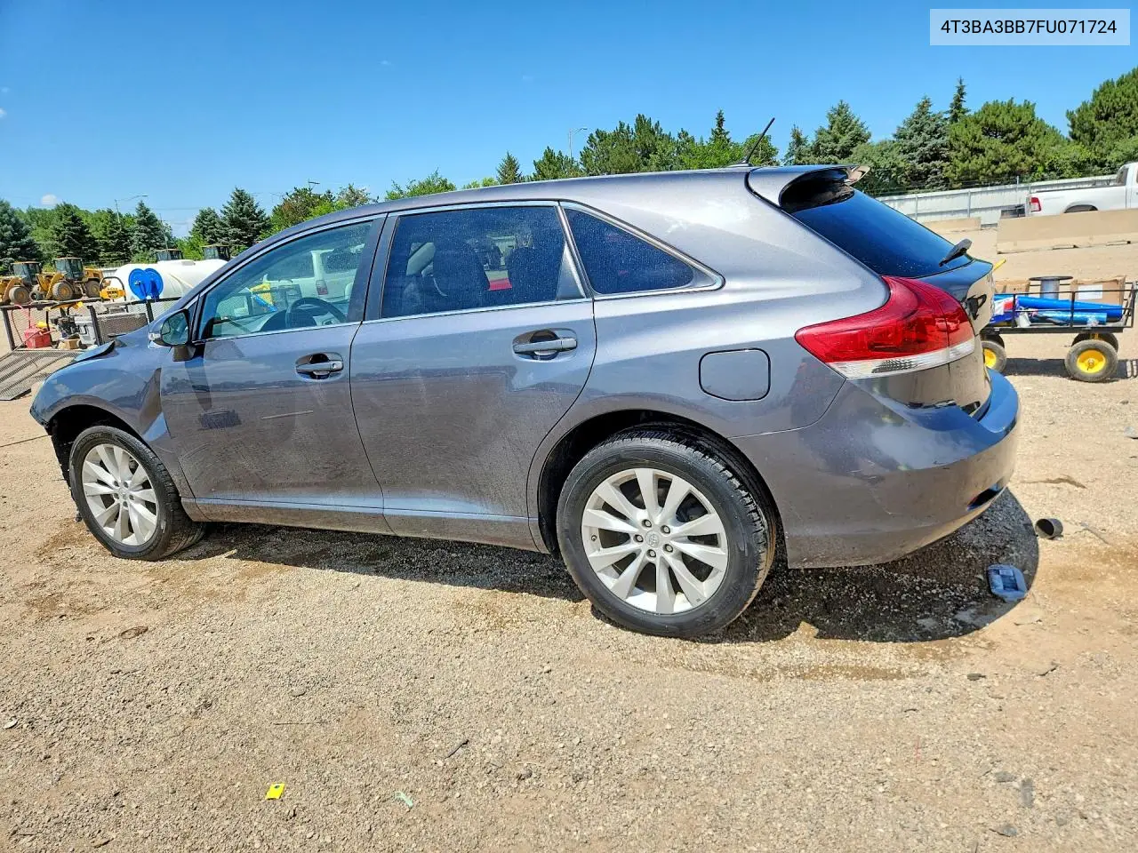 2015 Toyota Venza Le VIN: 4T3BA3BB7FU071724 Lot: 60462976