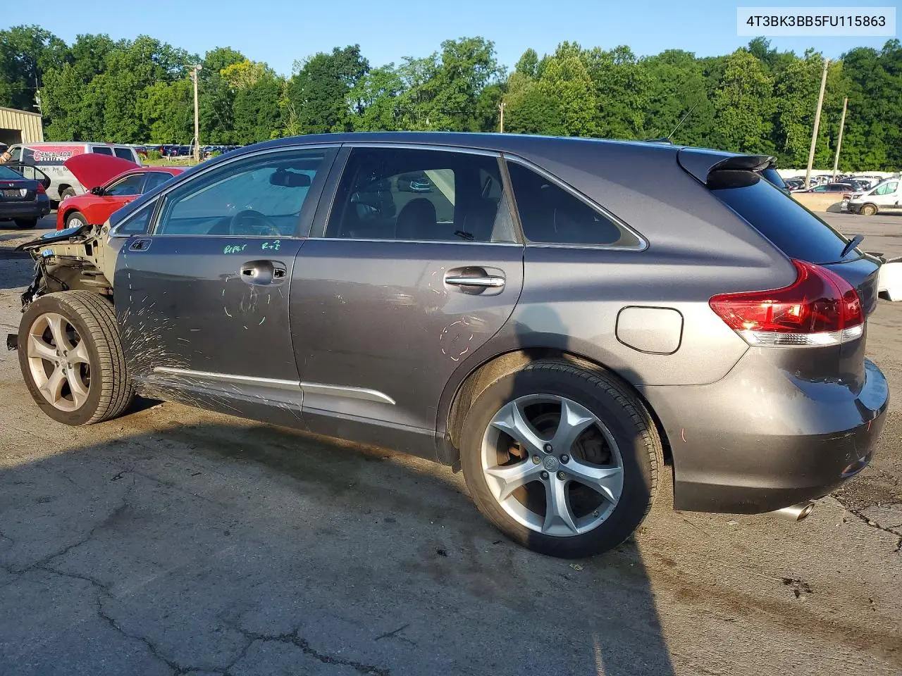 2015 Toyota Venza Limited VIN: 4T3BK3BB5FU115863 Lot: 61297106