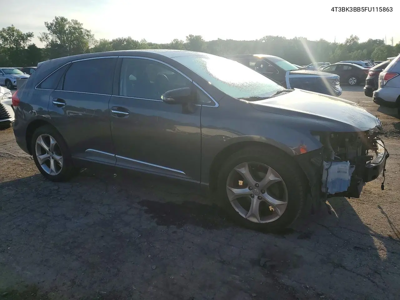 2015 Toyota Venza Limited VIN: 4T3BK3BB5FU115863 Lot: 61297106