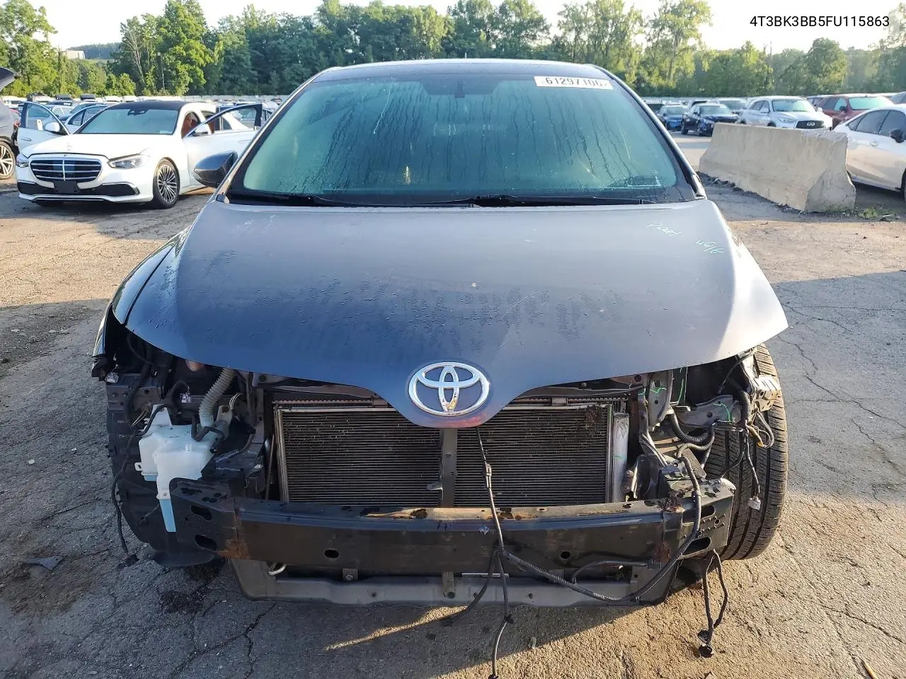 2015 Toyota Venza Limited VIN: 4T3BK3BB5FU115863 Lot: 61297106