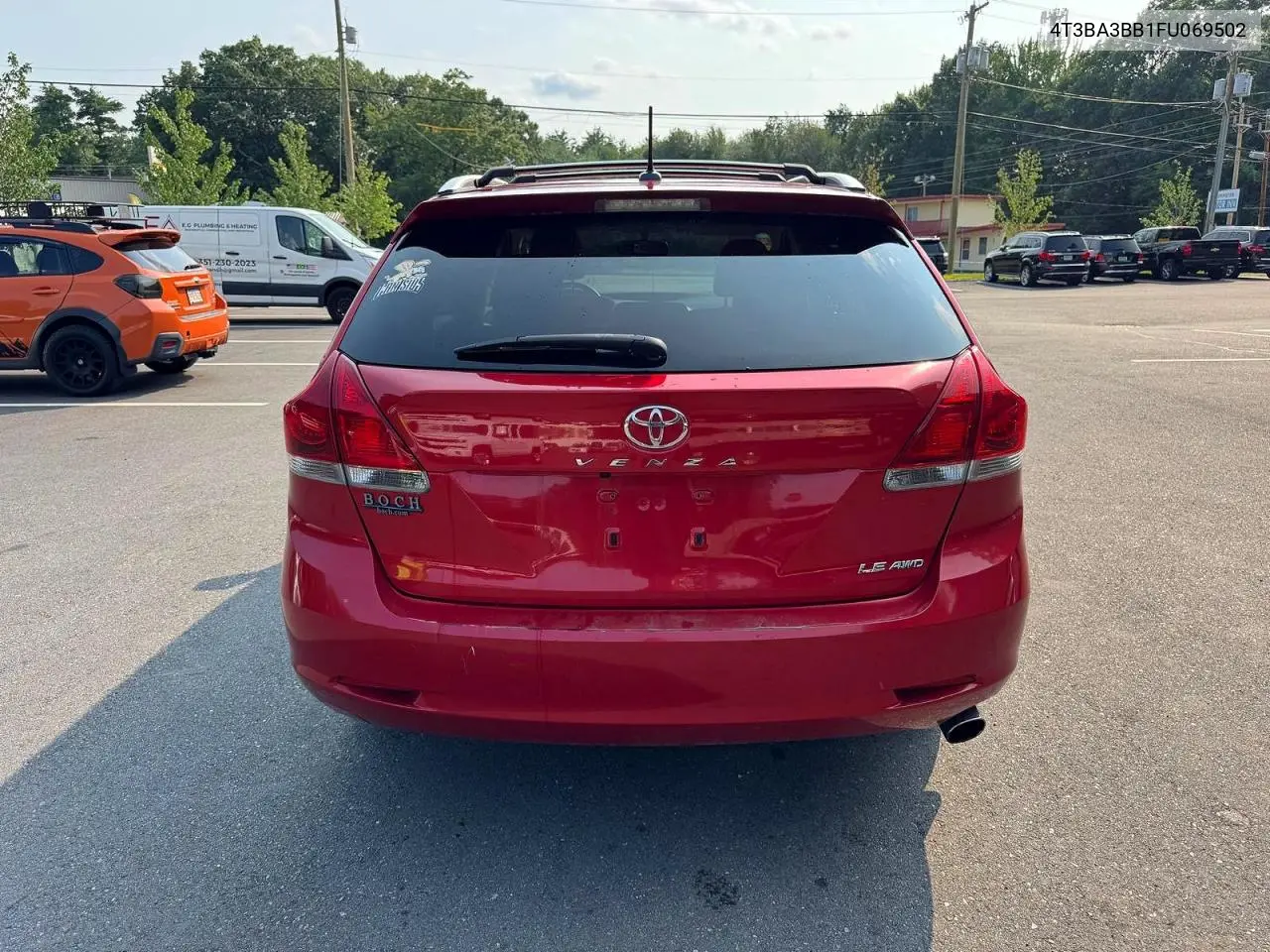 2015 Toyota Venza Le VIN: 4T3BA3BB1FU069502 Lot: 61521066
