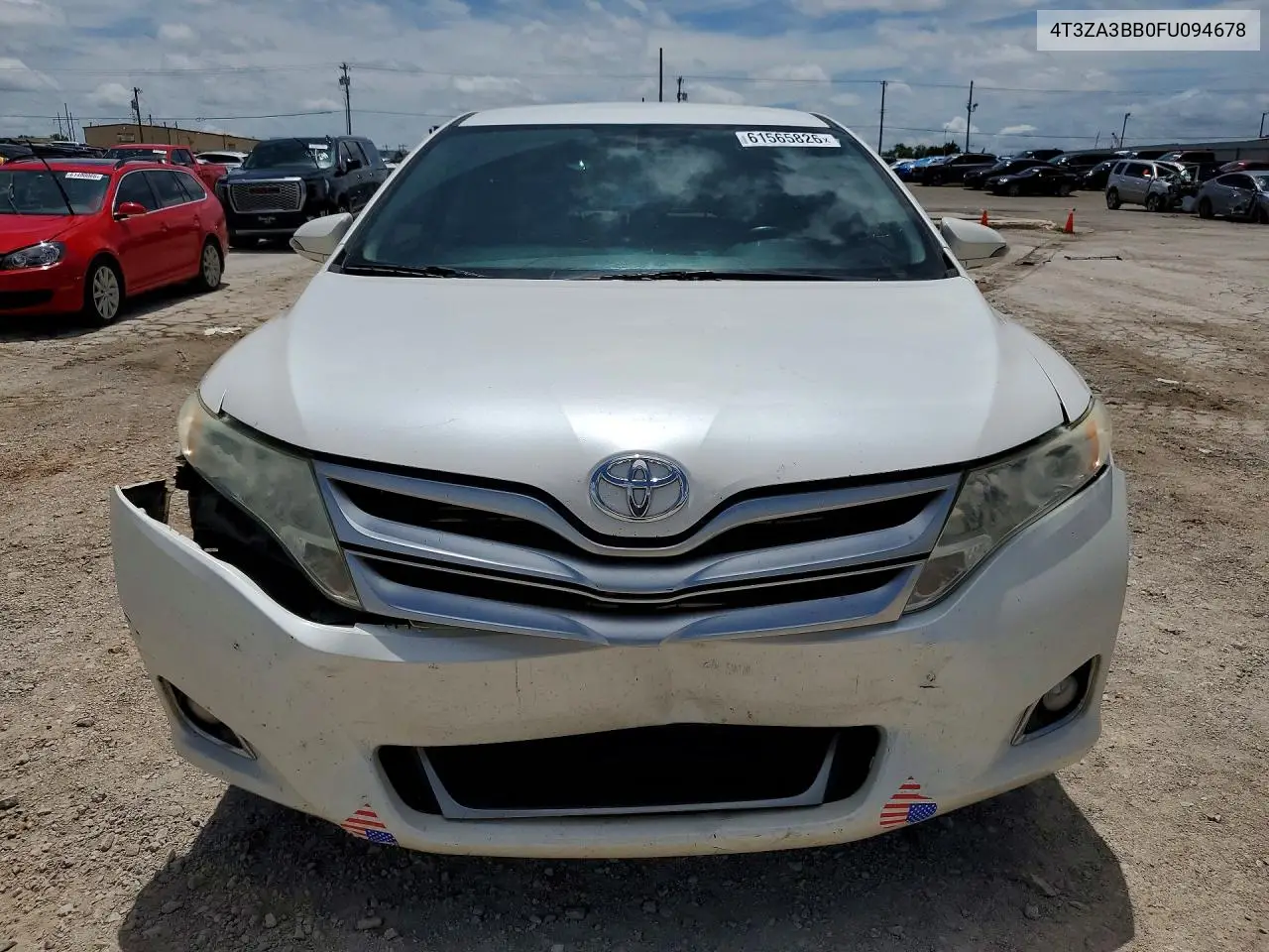 2015 Toyota Venza Le VIN: 4T3ZA3BB0FU094678 Lot: 61565826