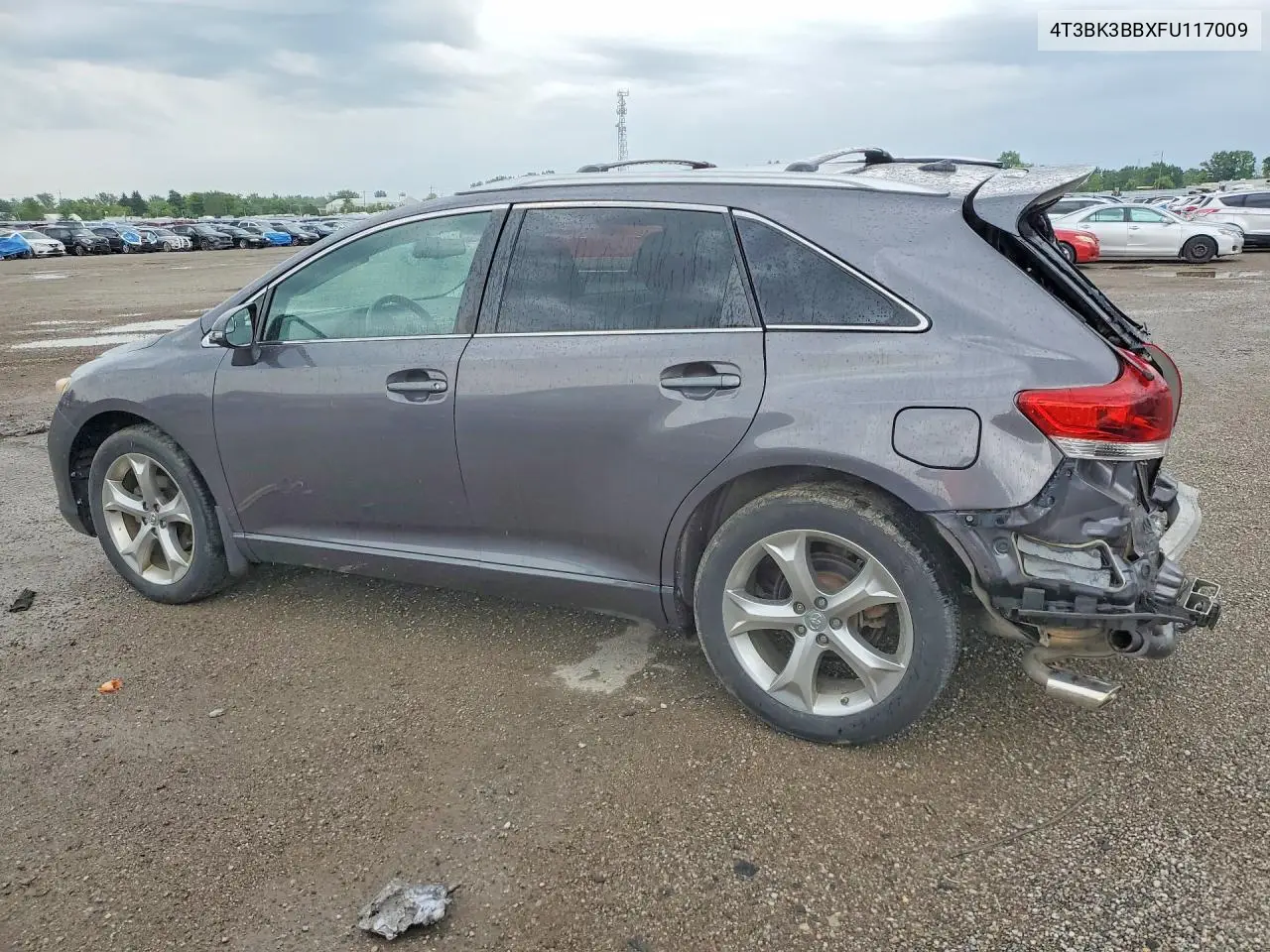 2015 Toyota Venza Xle VIN: 4T3BK3BBXFU117009 Lot: 62078166
