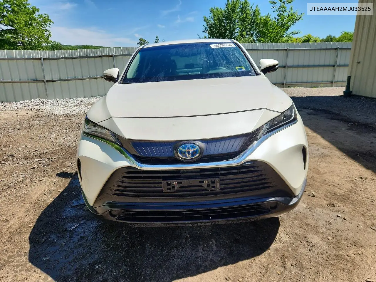 2021 Toyota Venza Le VIN: JTEAAAAH2MJ033525 Lot: 56036266