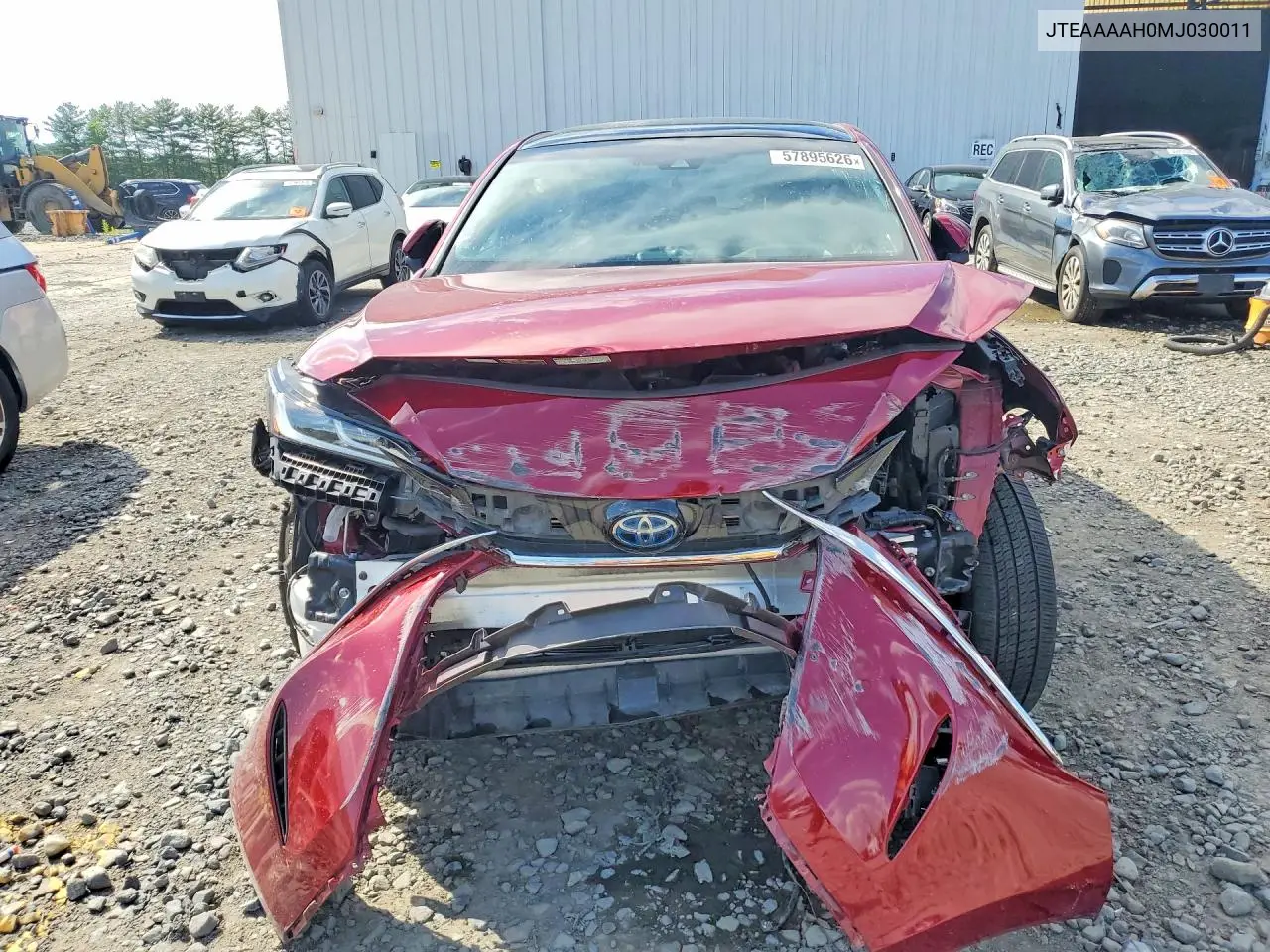 2021 Toyota Venza Limited VIN: JTEAAAAH0MJ030011 Lot: 57895626