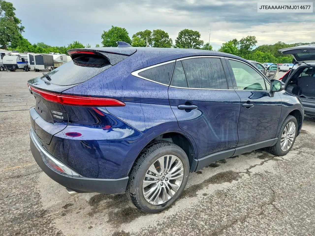 2021 Toyota Venza Limited VIN: JTEAAAAH7MJ014677 Lot: 57931106