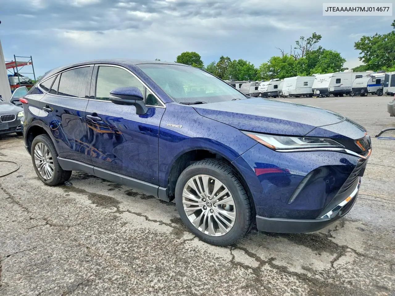 2021 Toyota Venza Limited VIN: JTEAAAAH7MJ014677 Lot: 57931106