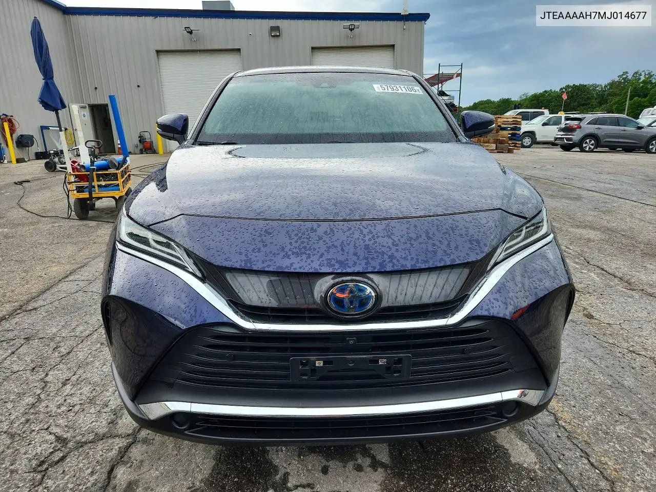 2021 Toyota Venza Limited VIN: JTEAAAAH7MJ014677 Lot: 57931106