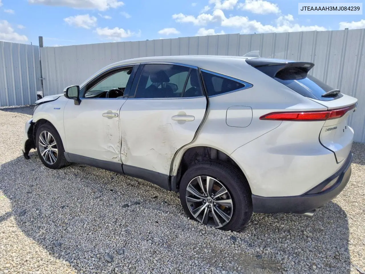 2021 Toyota Venza Le VIN: JTEAAAAH3MJ084239 Lot: 58460566