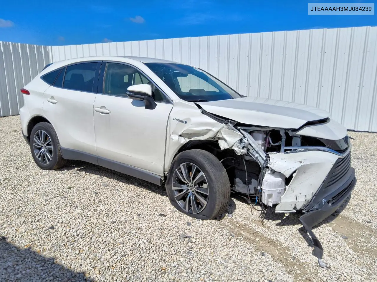 2021 Toyota Venza Le VIN: JTEAAAAH3MJ084239 Lot: 58460566