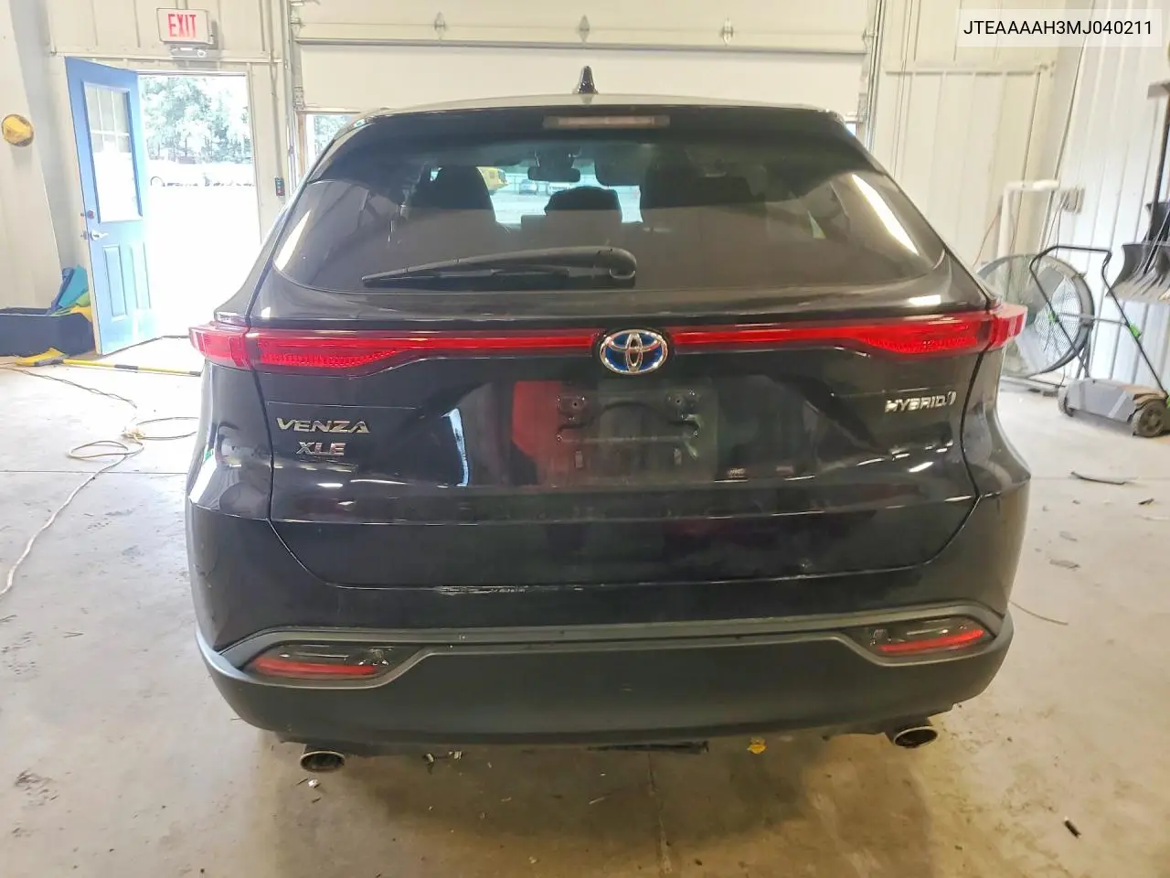 2021 Toyota Venza Le VIN: JTEAAAAH3MJ040211 Lot: 59121576