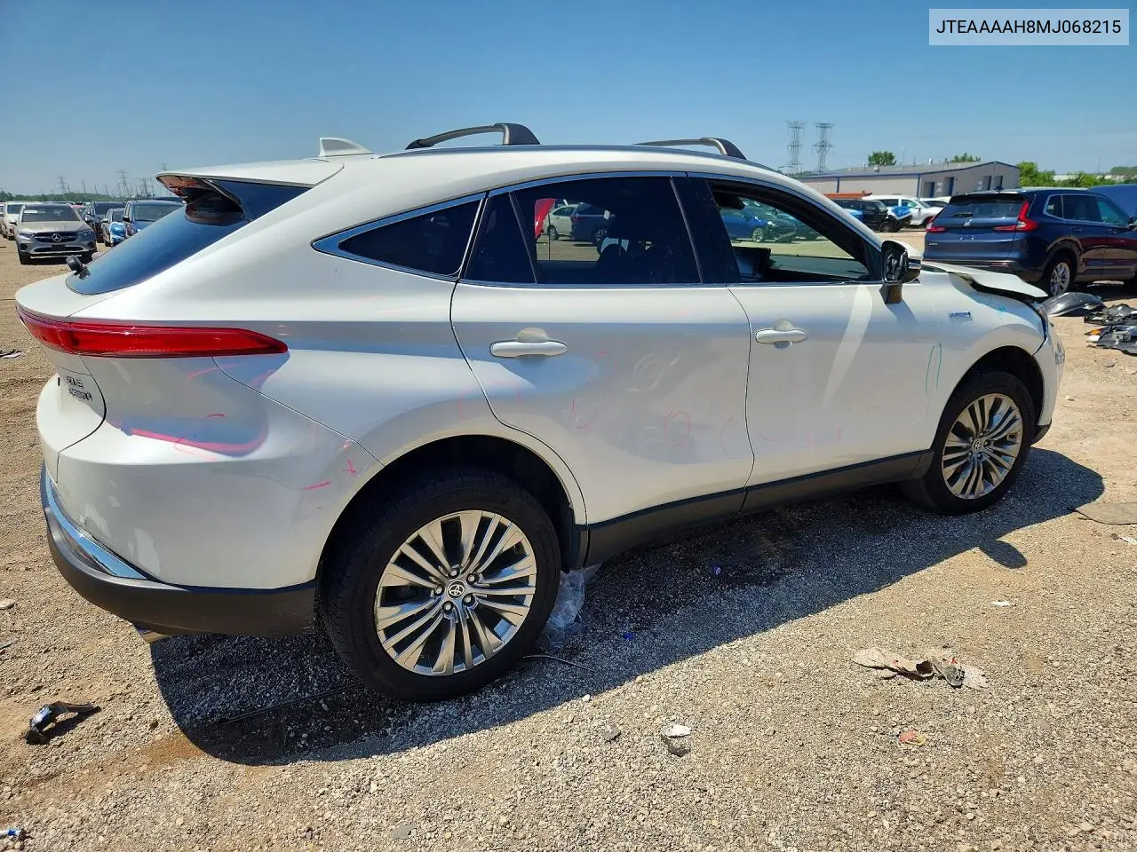 2021 Toyota Venza Xle VIN: JTEAAAAH8MJ068215 Lot: 59592586