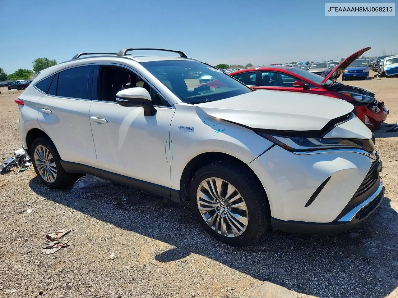 2021 Toyota Venza Xle VIN: JTEAAAAH8MJ068215 Lot: 59592586