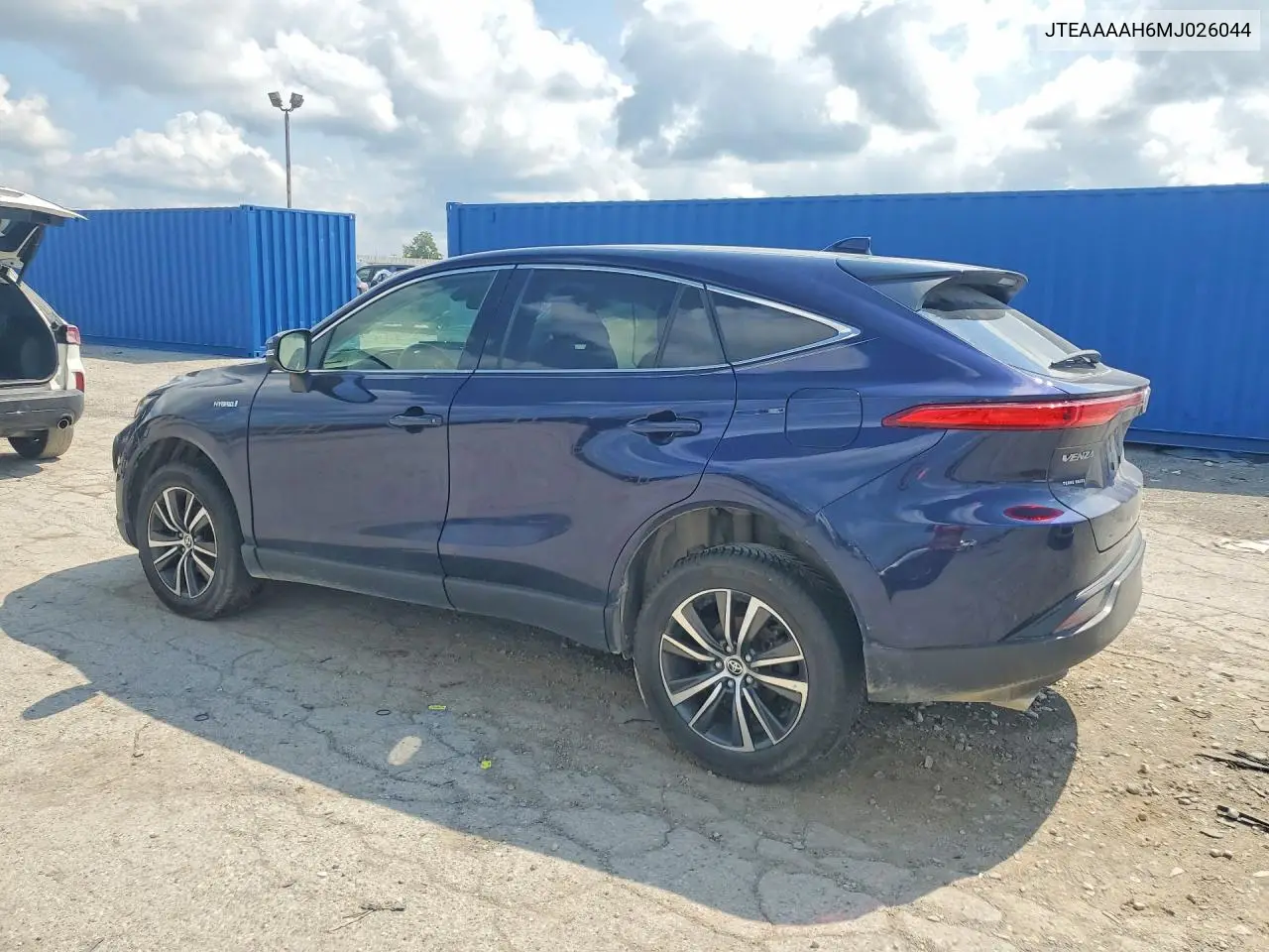 2021 Toyota Venza Le VIN: JTEAAAAH6MJ026044 Lot: 59659016