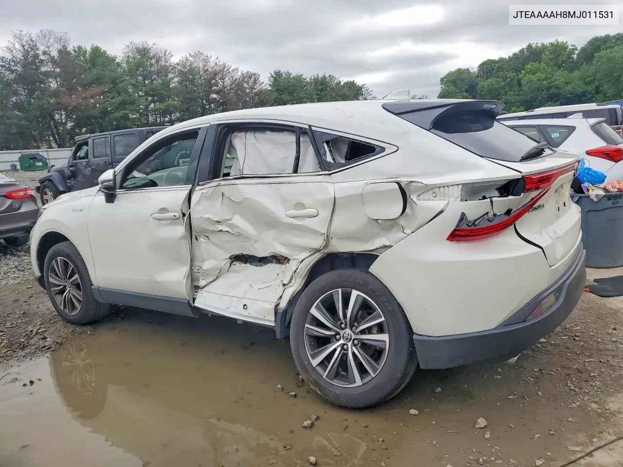 2021 Toyota Venza Le VIN: JTEAAAAH8MJ011531 Lot: 59966226