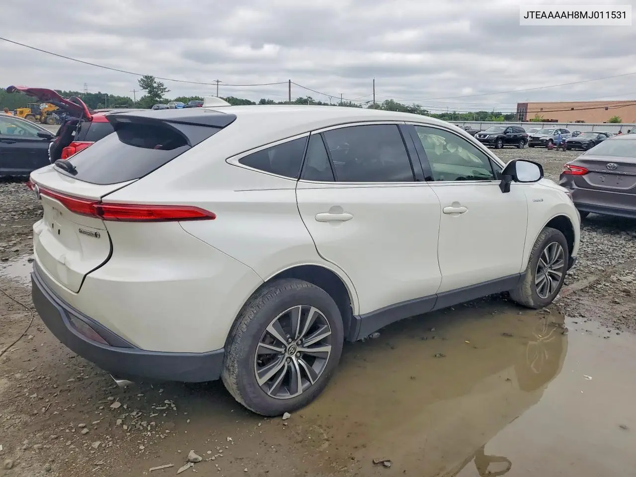 2021 Toyota Venza Le VIN: JTEAAAAH8MJ011531 Lot: 59966226