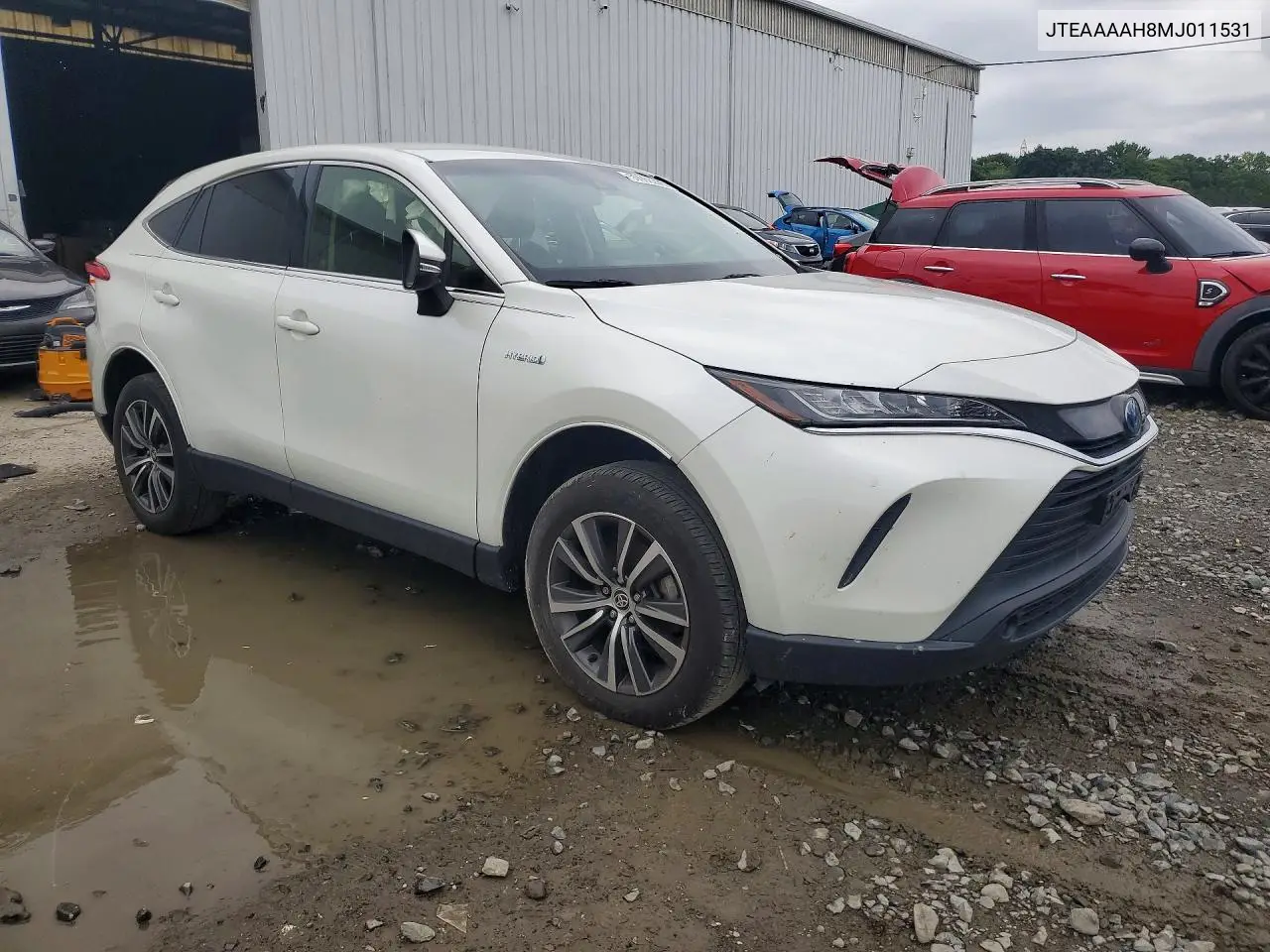2021 Toyota Venza Le VIN: JTEAAAAH8MJ011531 Lot: 59966226