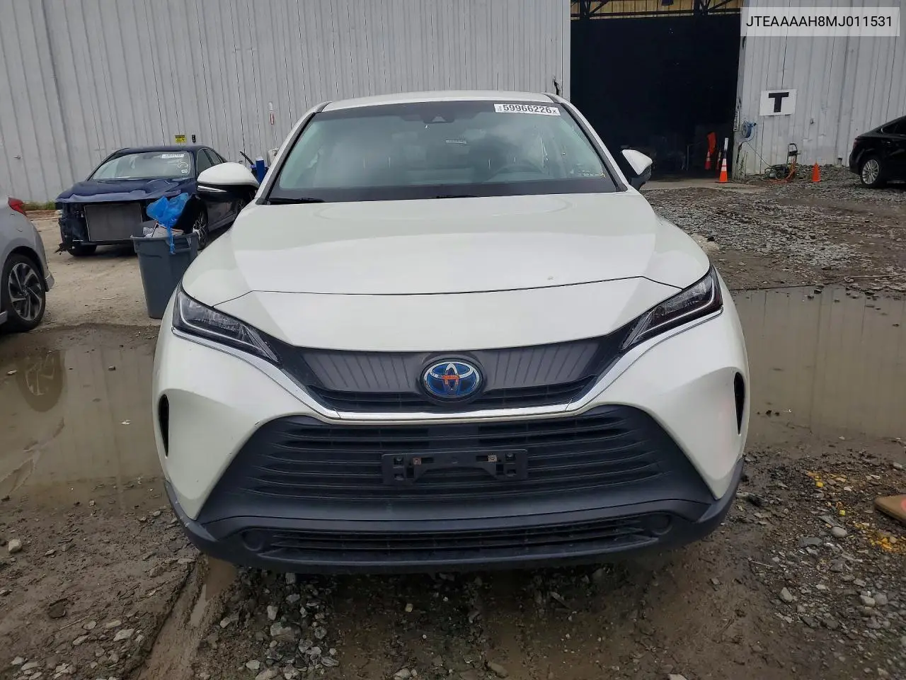2021 Toyota Venza Le VIN: JTEAAAAH8MJ011531 Lot: 59966226