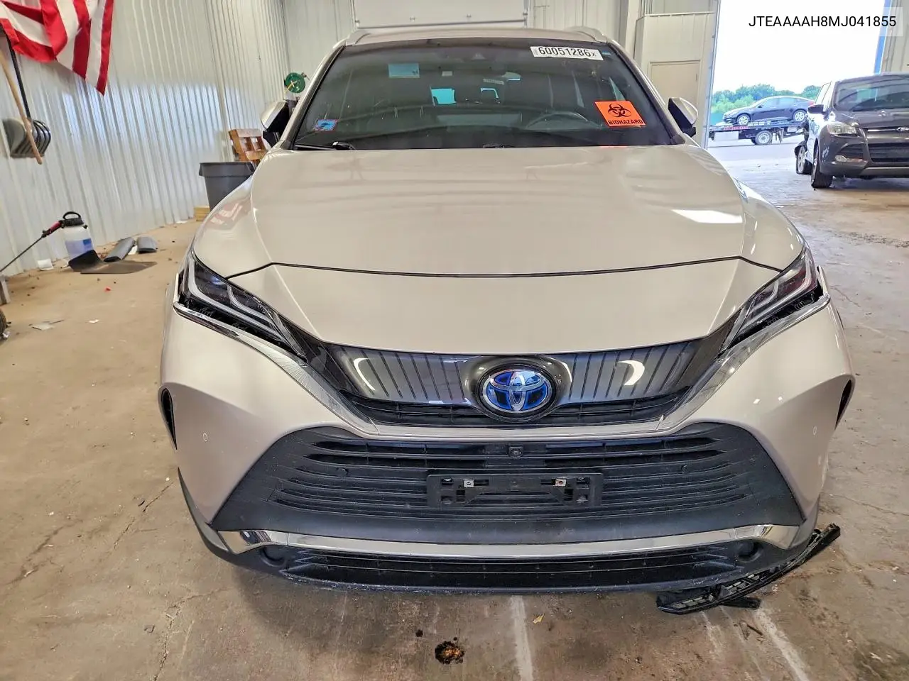 2021 Toyota Venza Limited VIN: JTEAAAAH8MJ041855 Lot: 60051286