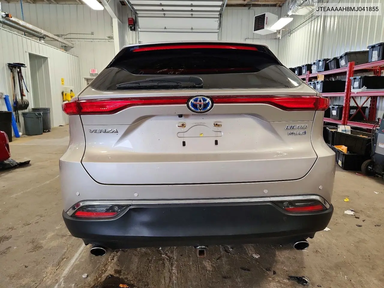 2021 Toyota Venza Limited VIN: JTEAAAAH8MJ041855 Lot: 60051286