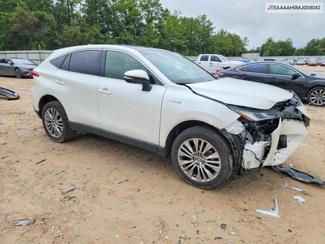 2021 Toyota Venza Limited VIN: JTEAAAAH0MJ008042 Lot: 60323826