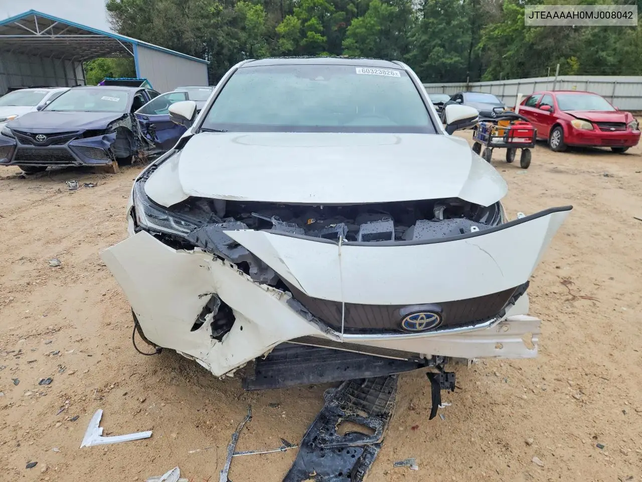 2021 Toyota Venza Limited VIN: JTEAAAAH0MJ008042 Lot: 60323826