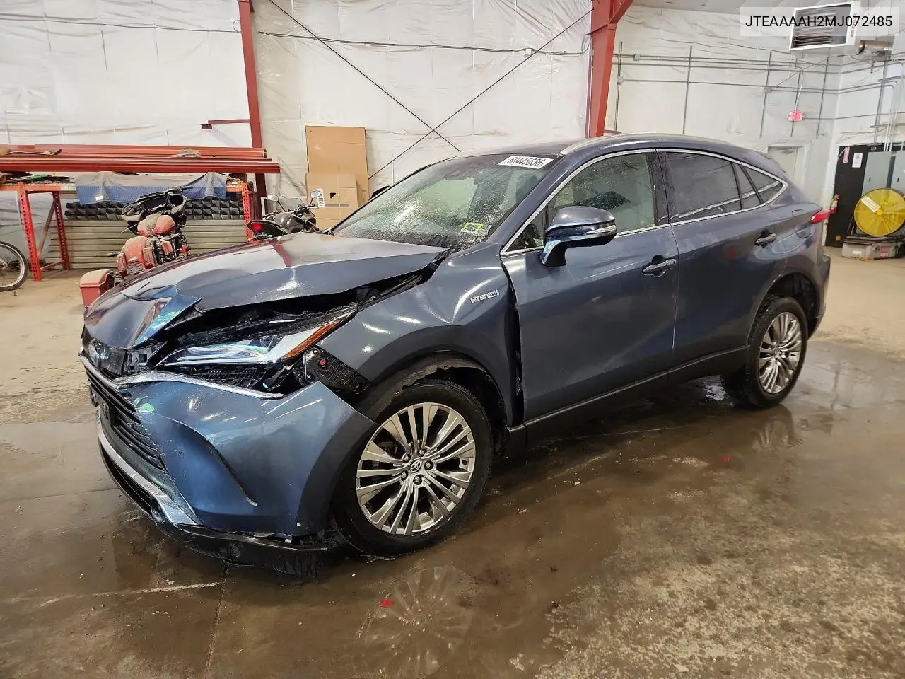 2021 Toyota Venza Xle VIN: JTEAAAAH2MJ072485 Lot: 60445636
