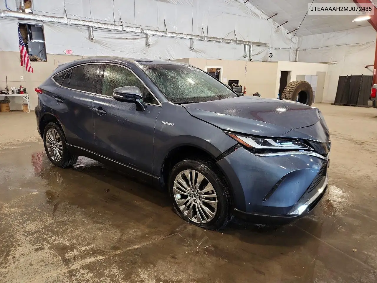 2021 Toyota Venza Xle VIN: JTEAAAAH2MJ072485 Lot: 60445636