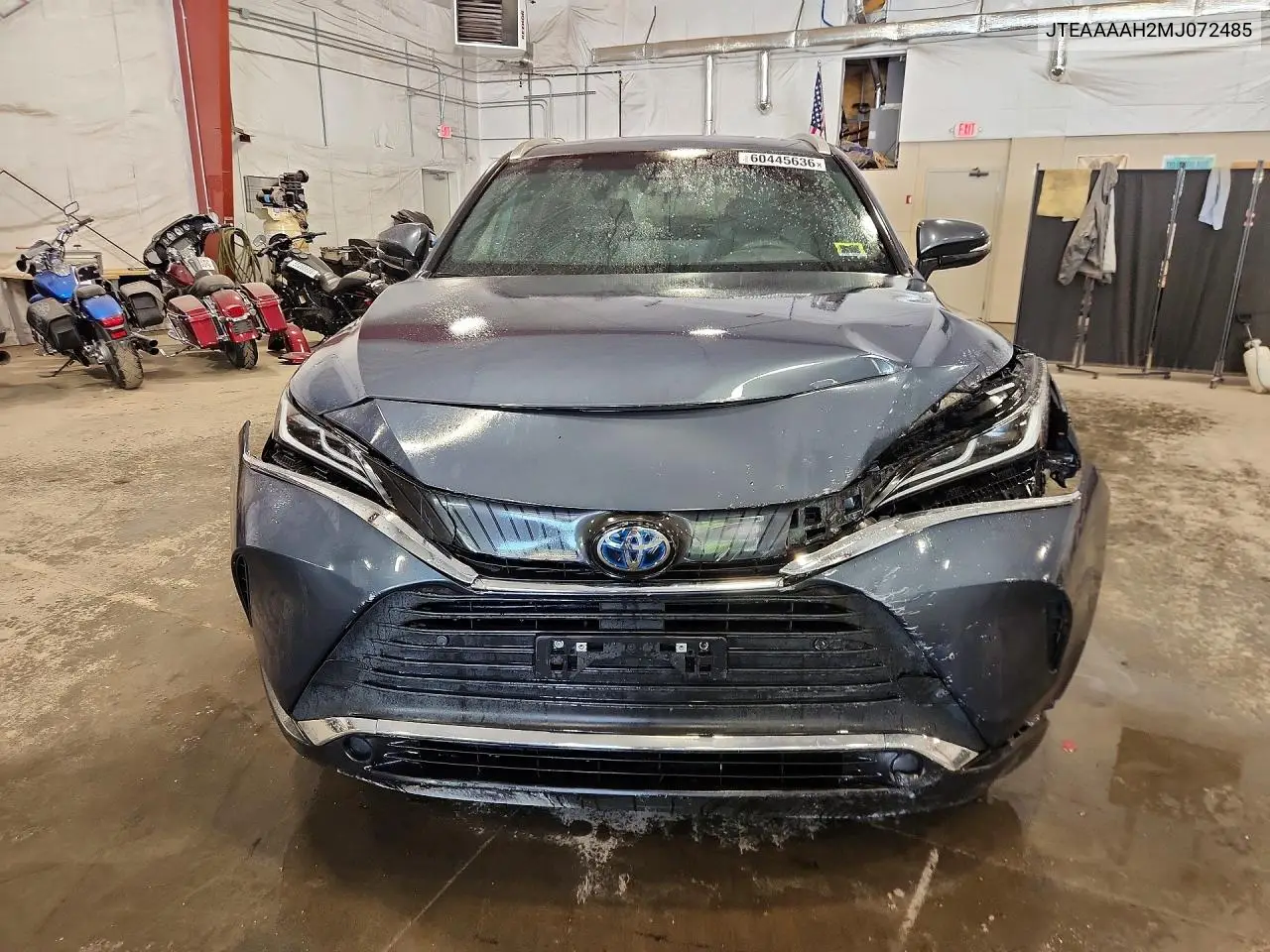 2021 Toyota Venza Xle VIN: JTEAAAAH2MJ072485 Lot: 60445636