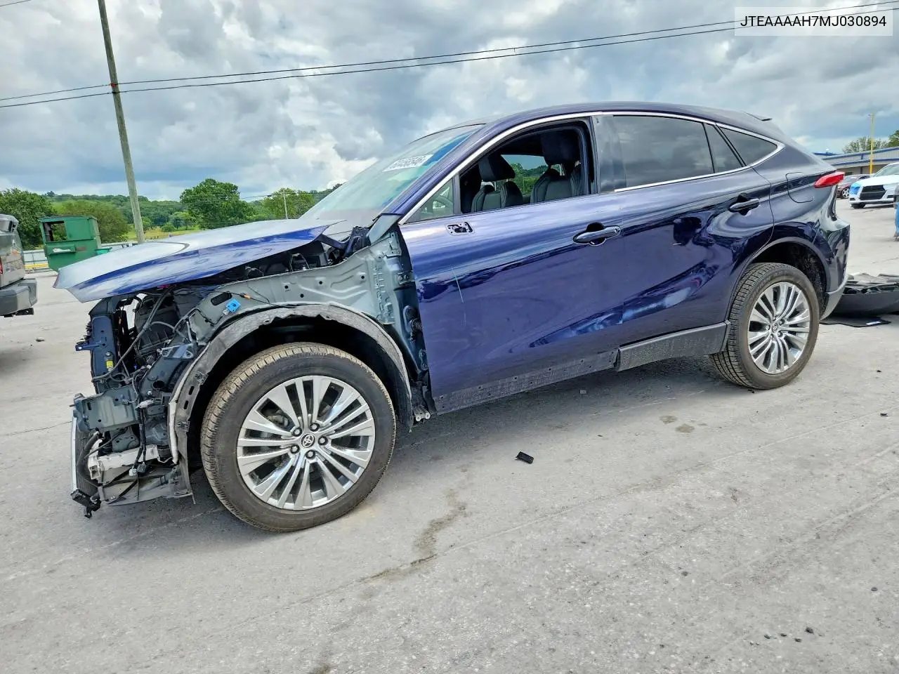 2021 Toyota Venza Limited VIN: JTEAAAAH7MJ030894 Lot: 60456546
