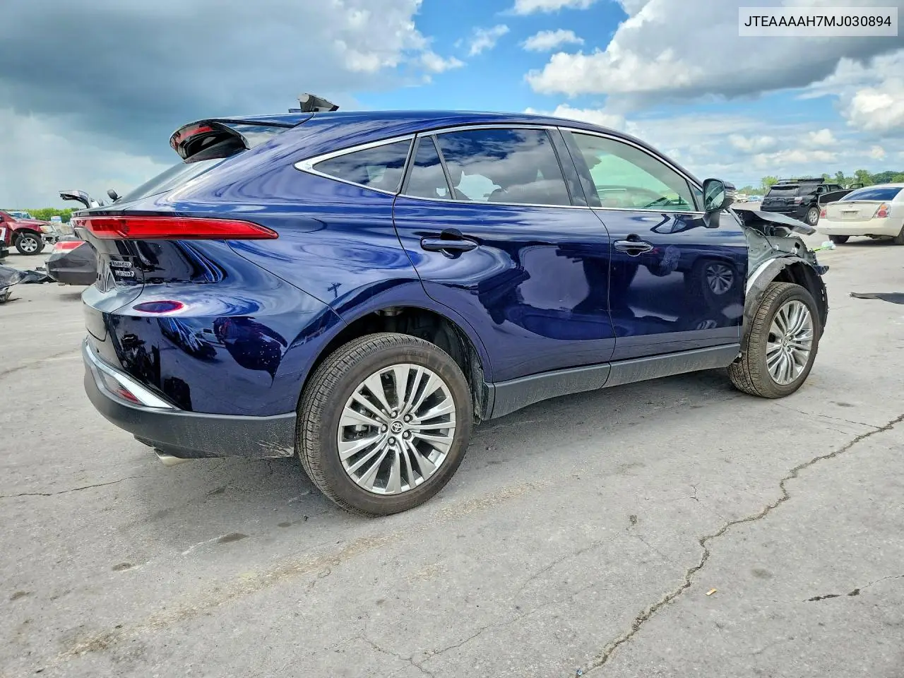 2021 Toyota Venza Limited VIN: JTEAAAAH7MJ030894 Lot: 60456546