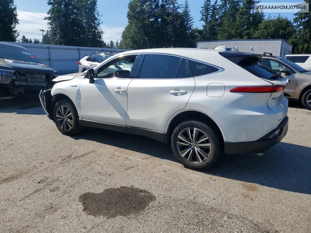 2021 Toyota Venza Le VIN: JTEAAAAH2MJ075600 Lot: 60858226