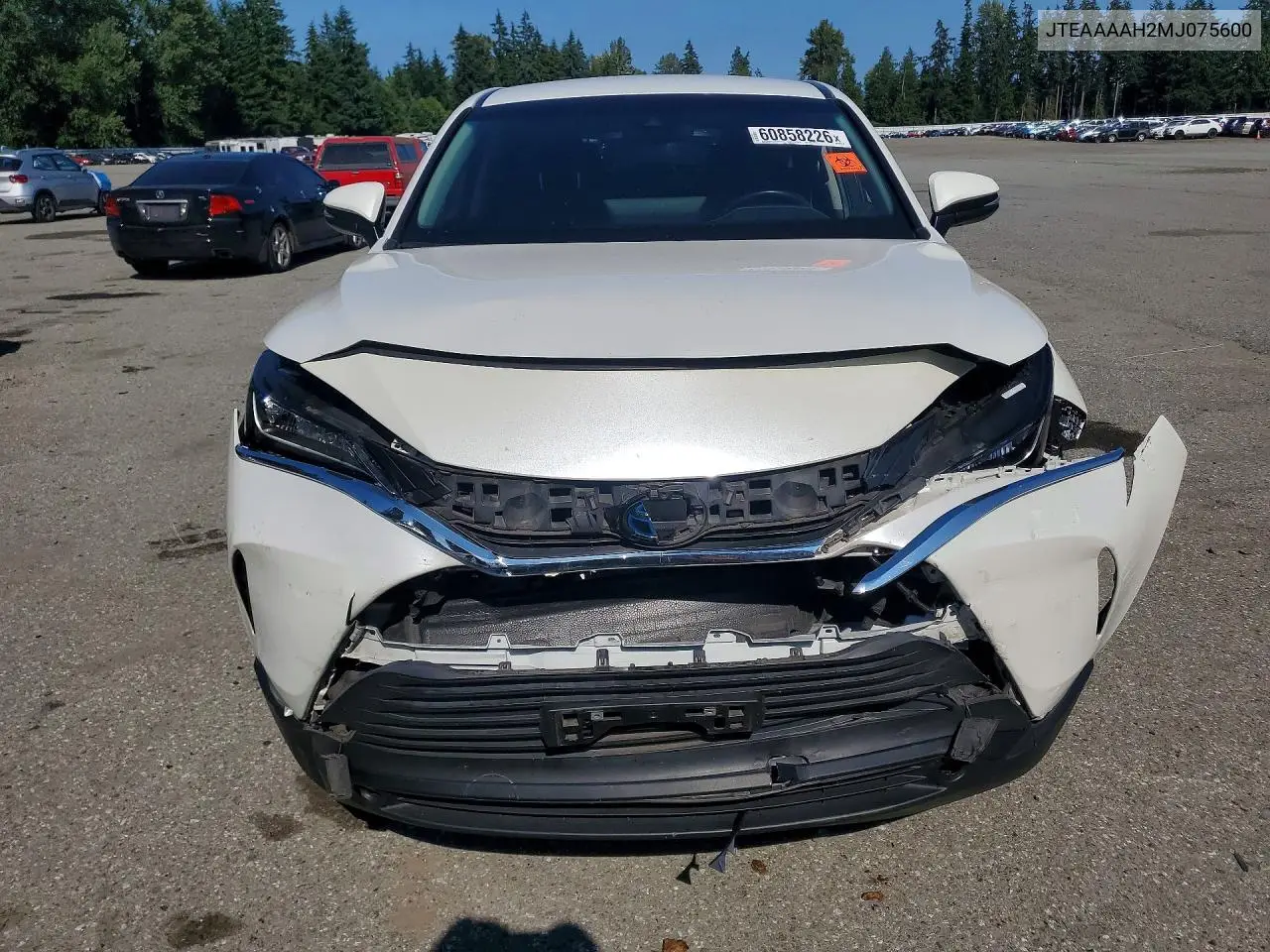 2021 Toyota Venza Le VIN: JTEAAAAH2MJ075600 Lot: 60858226