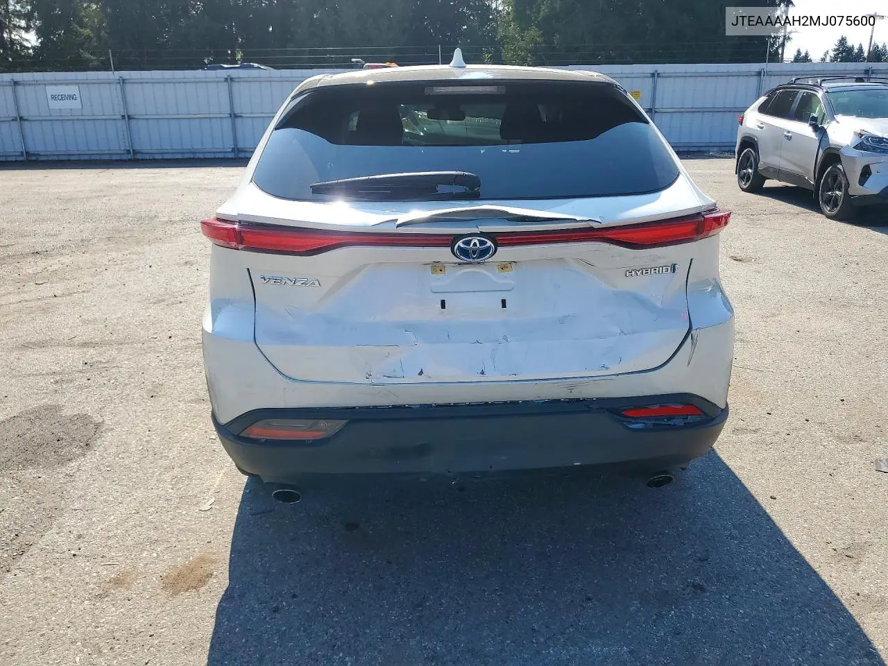 2021 Toyota Venza Le VIN: JTEAAAAH2MJ075600 Lot: 60858226