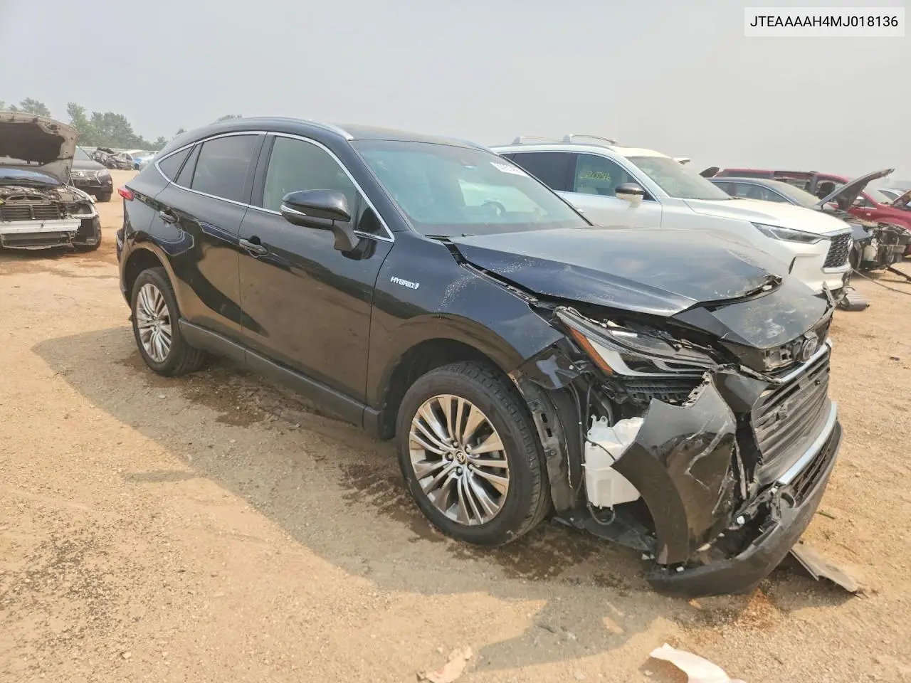 2021 Toyota Venza Xle VIN: JTEAAAAH4MJ018136 Lot: 60951406