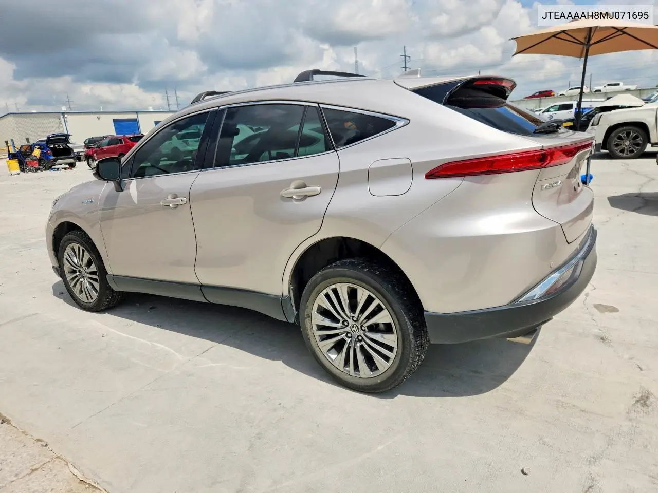 2021 Toyota Venza Xle VIN: JTEAAAAH8MJ071695 Lot: 60967406
