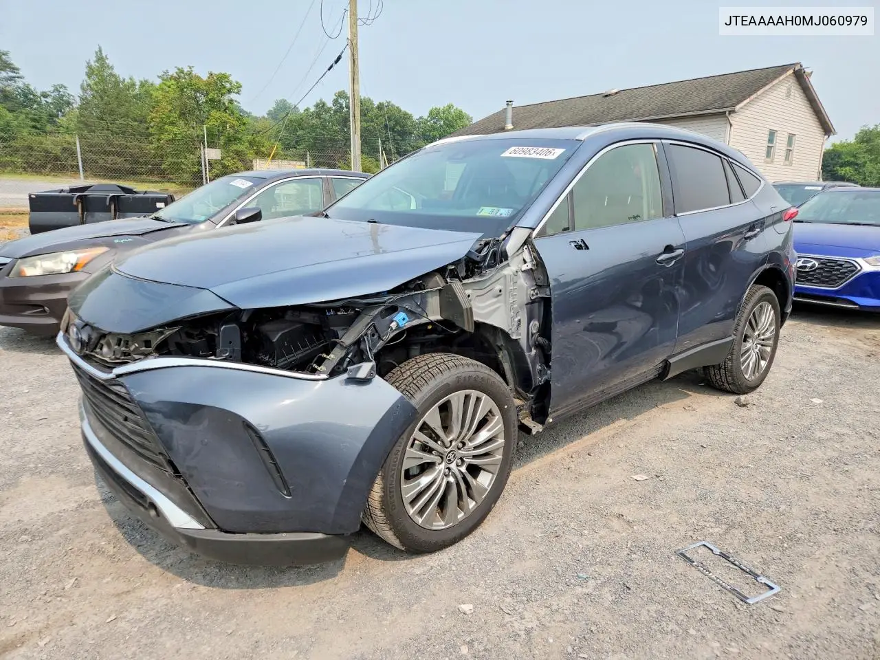 2021 Toyota Venza Xle VIN: JTEAAAAH0MJ060979 Lot: 60983406