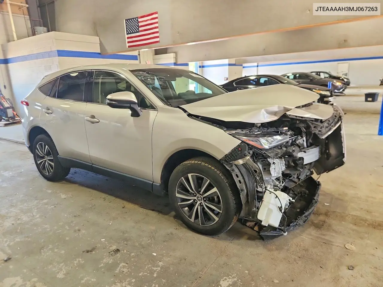 2021 Toyota Venza Le VIN: JTEAAAAH3MJ067263 Lot: 61246416
