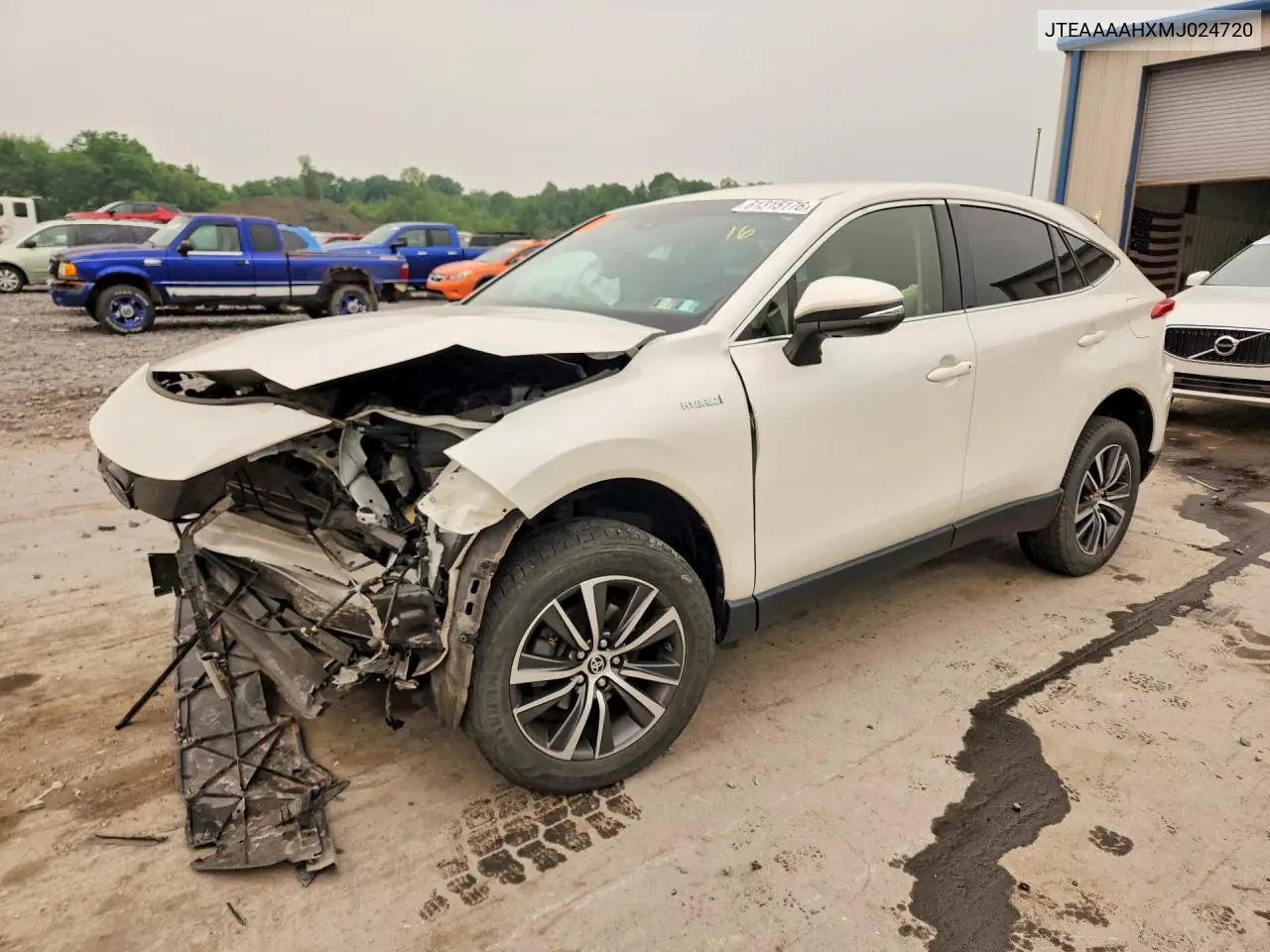 2021 Toyota Venza Le VIN: JTEAAAAHXMJ024720 Lot: 61315176