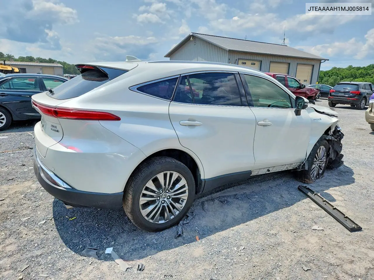 2021 Toyota Venza Xle VIN: JTEAAAAH1MJ005814 Lot: 61773426