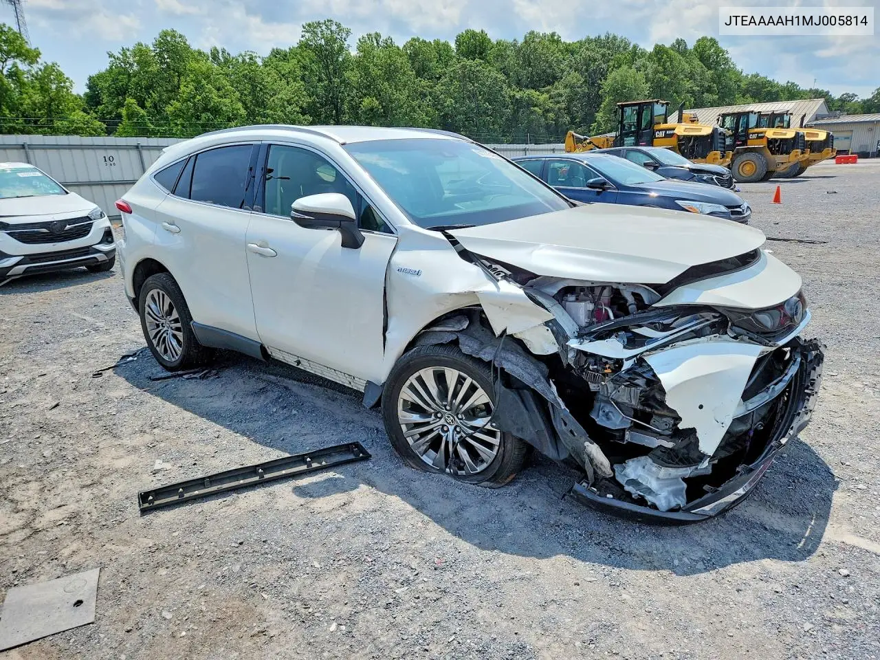 2021 Toyota Venza Xle VIN: JTEAAAAH1MJ005814 Lot: 61773426