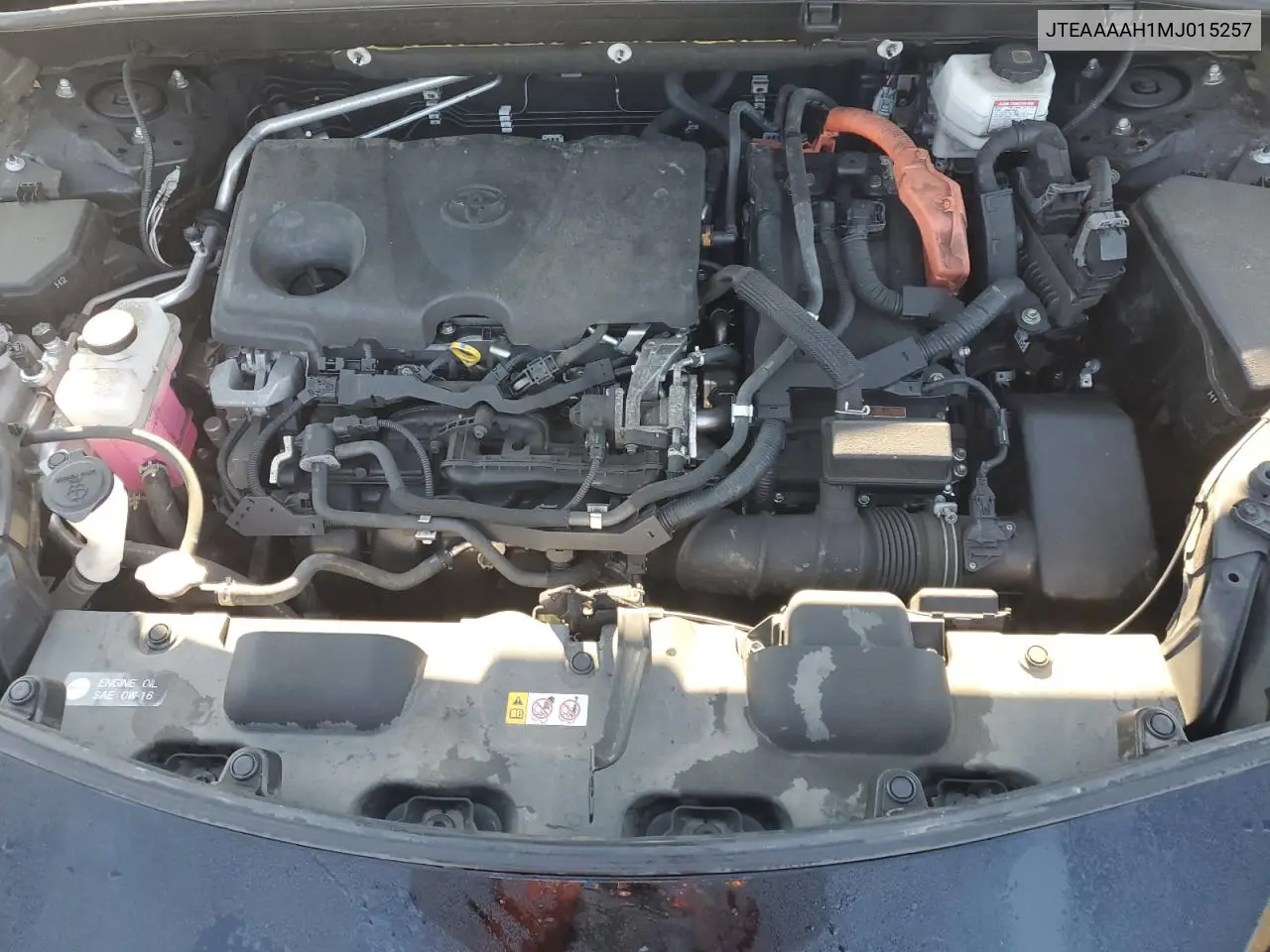 JTEAAAAH1MJ015257 2021 Toyota Venza Le