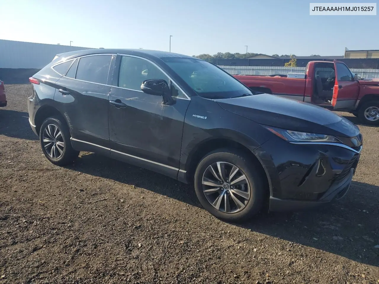 JTEAAAAH1MJ015257 2021 Toyota Venza Le