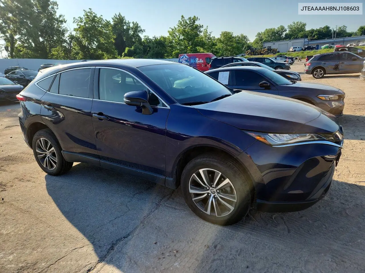 2022 Toyota Venza Le VIN: JTEAAAAH8NJ108603 Lot: 58361276