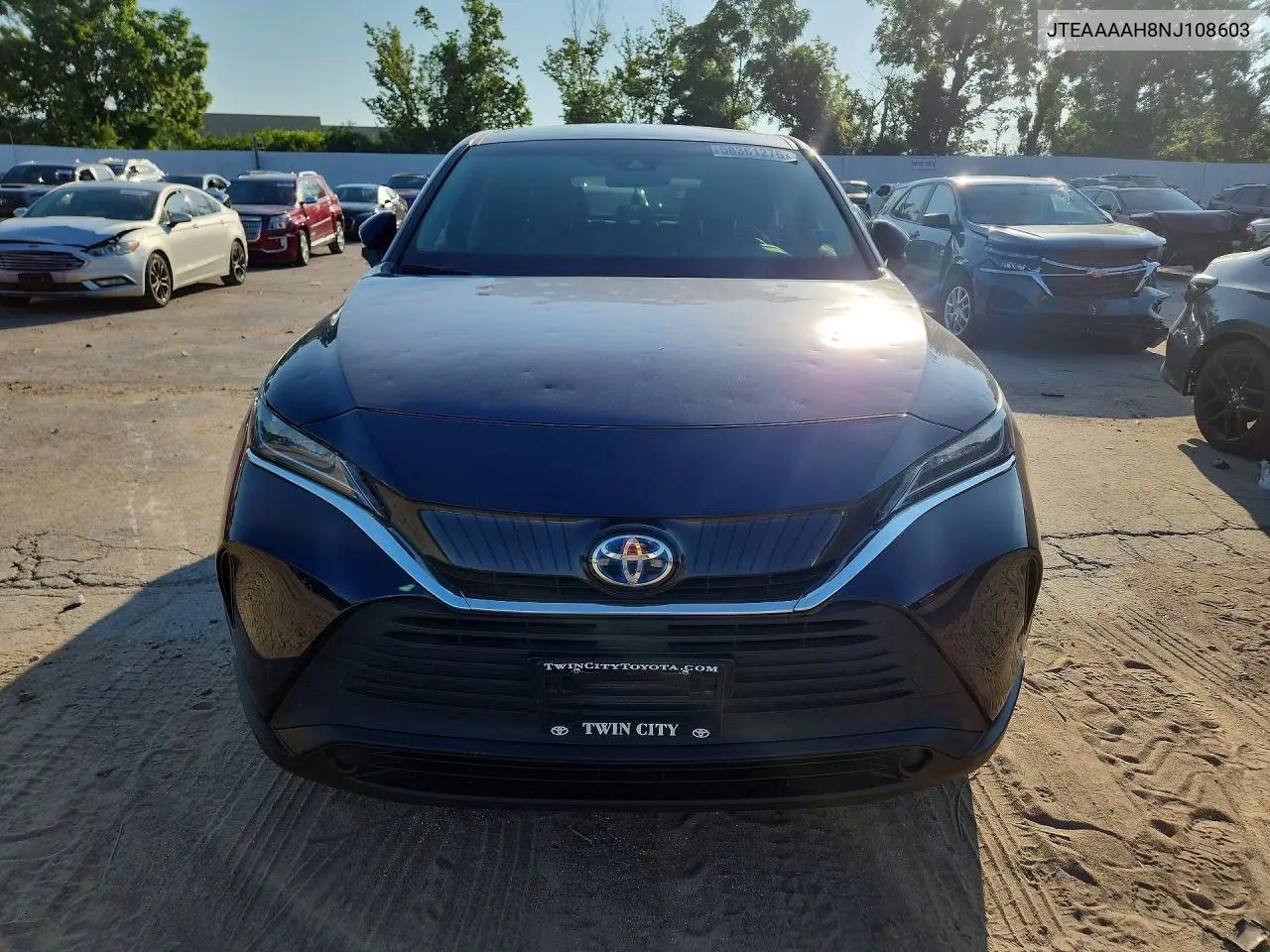 2022 Toyota Venza Le VIN: JTEAAAAH8NJ108603 Lot: 58361276